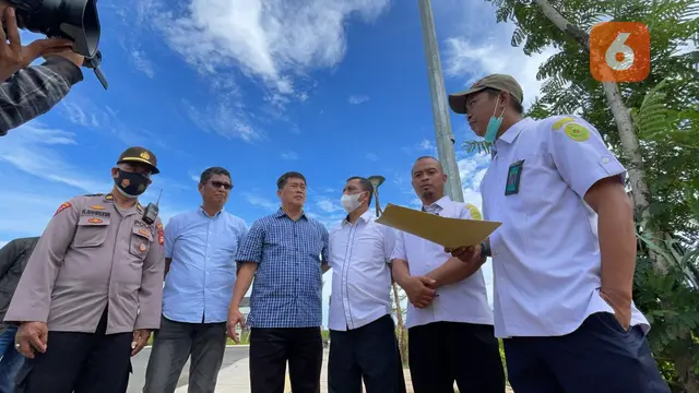 Pengukuran lahan PT Gihon Abadi Jaya tak dihadiri BPN (Liputan6.com/Istimewa)