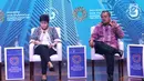 Gubernur BI Perry Warjiyo dan Gubernur Bank Thailand Veerathai Santiprabhob saat seminar di pertemuan IMF-WB 2018, Nusa Dua, Bali, Jumat (12/10). Seminar bertema "Per Jacobsson Panel: Is There a New Orthodoxy for Monetary Policy?". (Liputan6/Angga Yuniar)