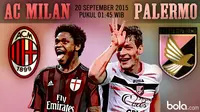 AC Milan vs Palermo (Bola.com/Samsul Hadi)
