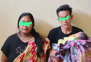 Pasutri di Palembang jual bayi. (Antara)