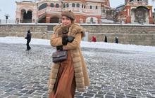 Liburan di Moskow Bersuhu -25°C, Ria Ricis Tetap Tampil Modis