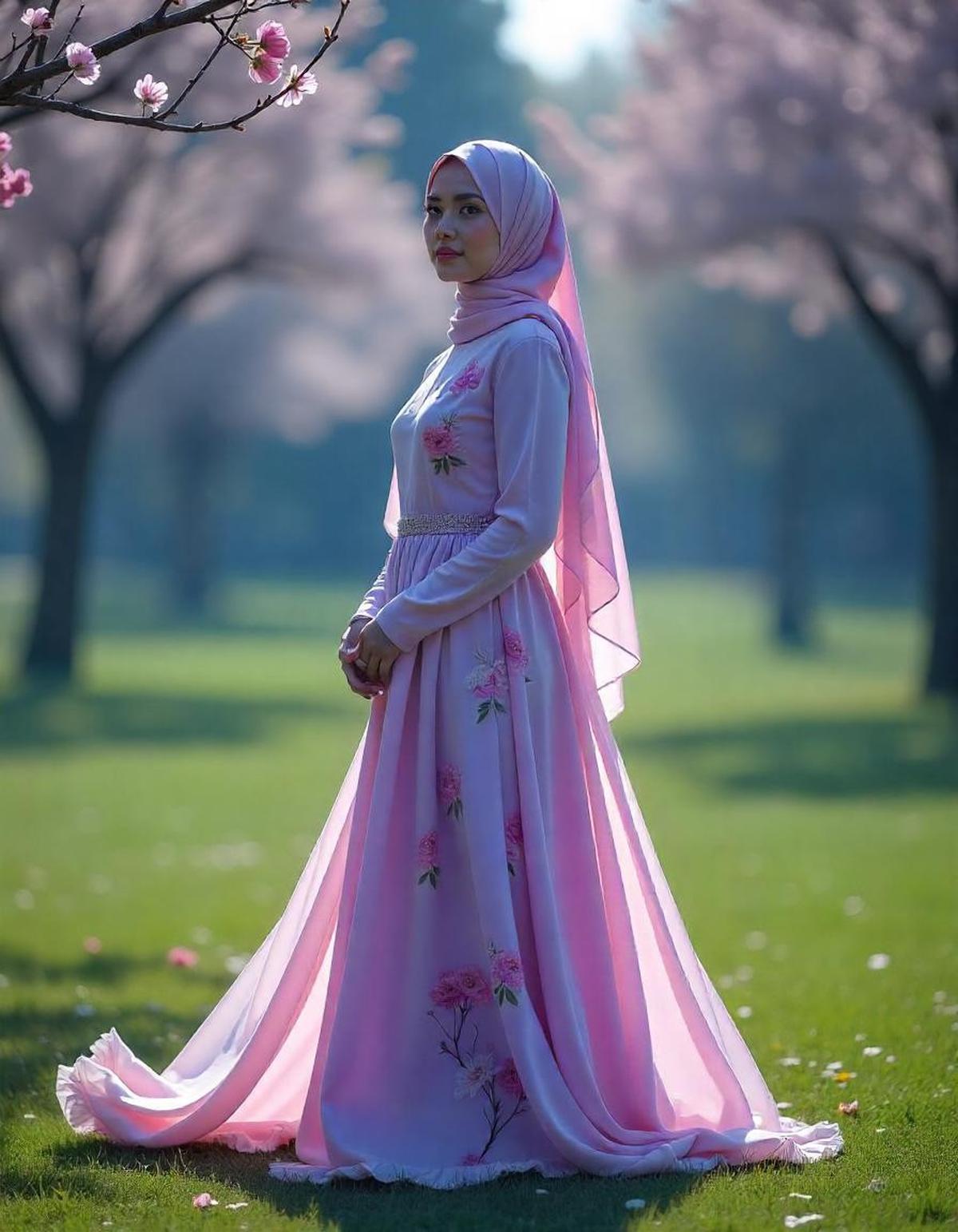 Baju Lebaran 2025 Misty Lavender