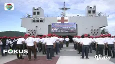 YPP SCTV-Indosiar bersama Dispotmar TNI AL gelar pembinaan karakter maritim di Lantamal VIII Manado.