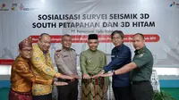 Pertemuan PT Pertamina Hulu Rokan (PHR) dengan jajaran Forkopimda dan para tokoh masyarakat Kampar dalam acara di Bangkinang pada Kamis (4/8/2022). (Dok Pertamina)