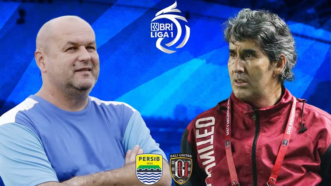 BRI Liga 1 - Duel Pelatih - Persib Bandung Vs Bali United