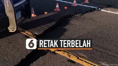 retak terbelah