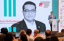 Buka IDW 2025, Menteri Ekraf: Industri Kreatif adalah Mesin Baru Pertumbuhan Ekonomi Indonesia