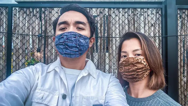 Dipha Barus dan Istri