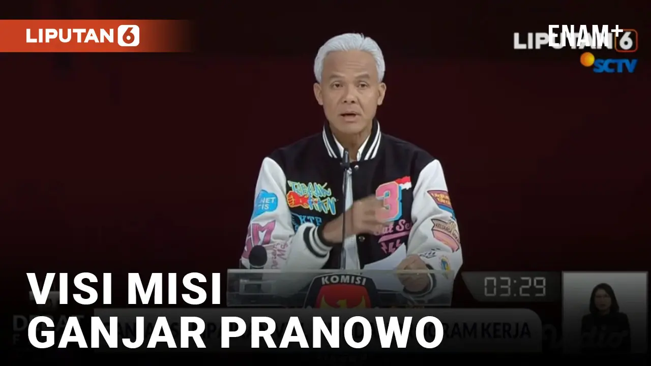 Ganjar Pranowo Singgung UU Ciptaker di Visi Misi