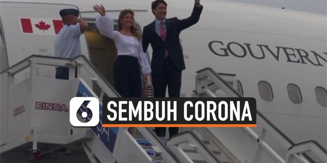 VIDEO: Istri PM Kanada, Sophie Trudeau Sembuh dari Corona