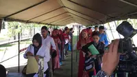 Audisi Liga Dangdut Indonesia (LIDA) di Padang