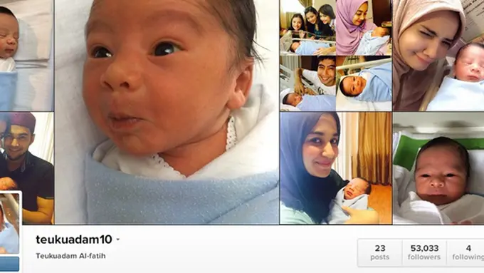 Foto: copyright Instagram.com/TeukuAdam10