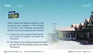 Managemen Bandara Soekarno Hatta, akan memindahkan layanan moda transportasi darat di Terminal 1. Kebijakan ini akan dilakukan pada Selasa, 11 Juni 2024.