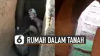 Beredar video rumah dalam tanah yang dibuat oleh seorang kakek selama 2 tahun.
