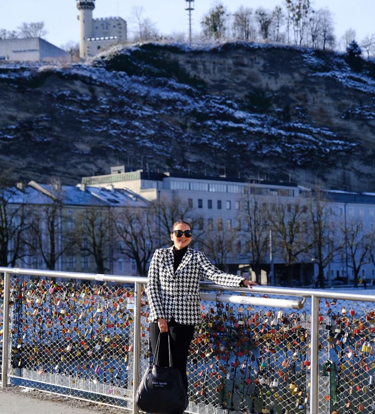 Donna Agnesia Menawan di Salzburg, Outfit Mewah dan Pesona yang Tak Luntur
