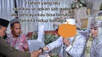 Kisah perselingkuhan viral Risma Norma (tangkapan layar akun tiktok @user284365778)