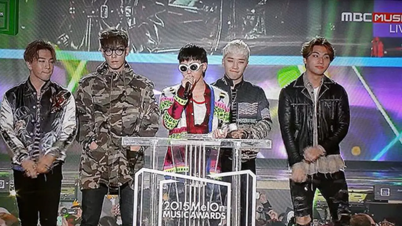 Ultah ke-10, Big Bang Sapu Bersih MelOn Music Awards 2015