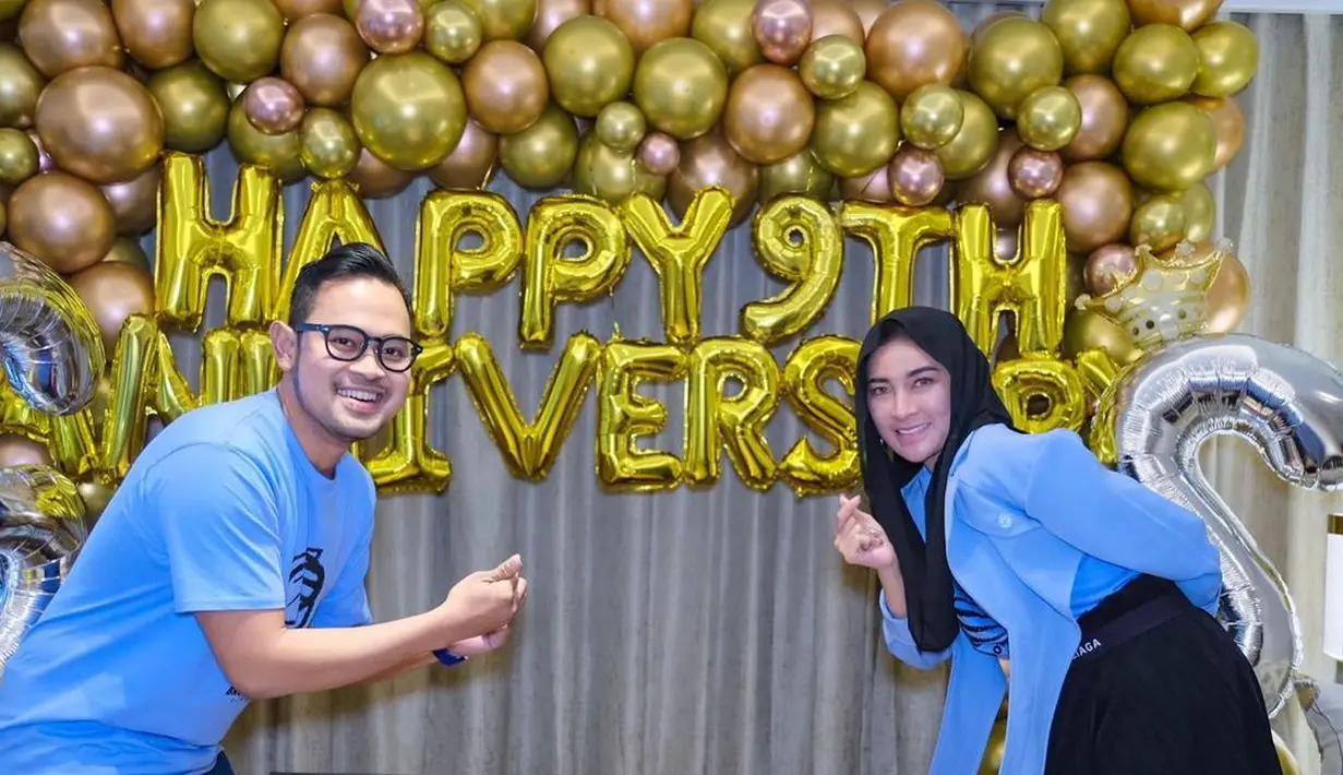 Gilang Permana dan Shandy Permanasari (Instagram/shandypurnamasari)