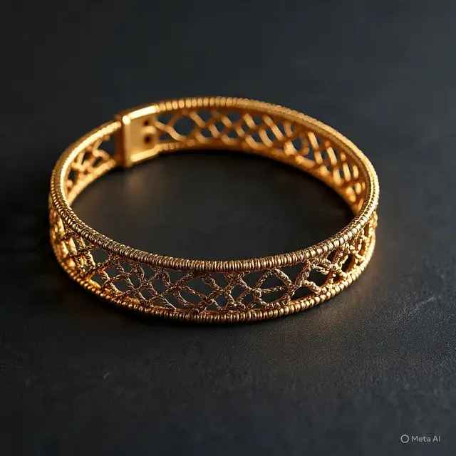 Gelas Emas Mesh (Created by AI)