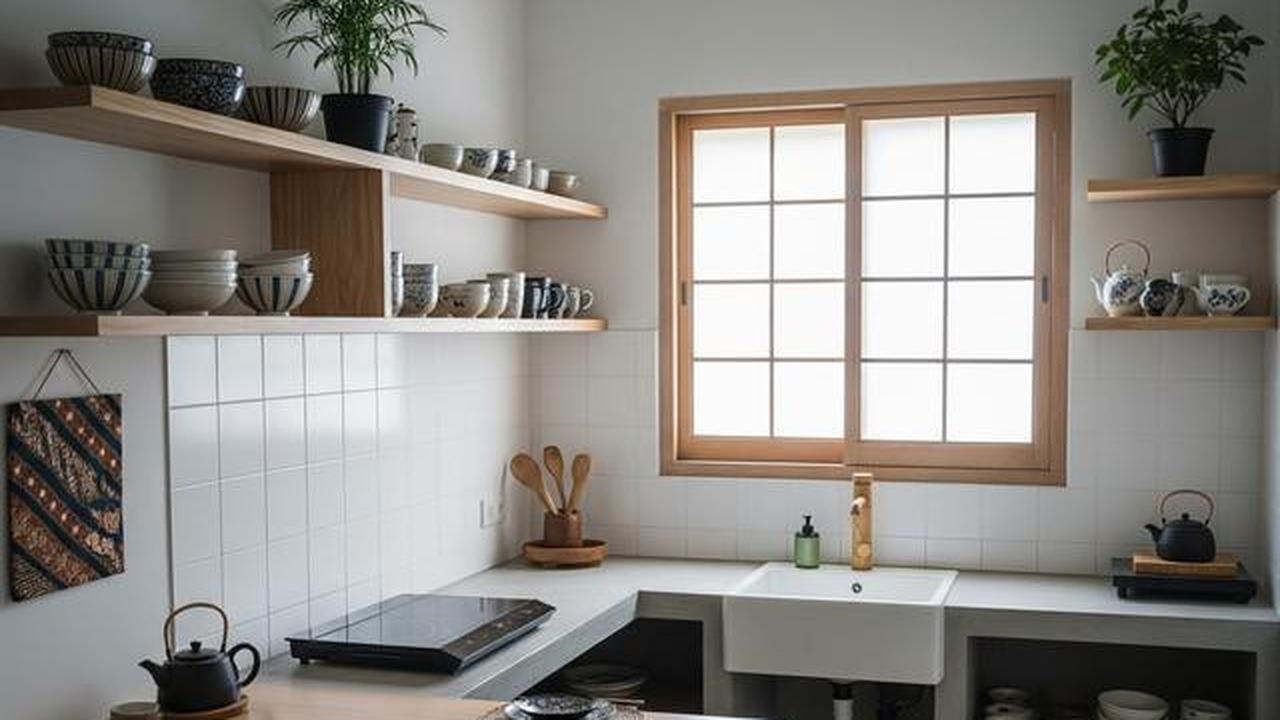 9 Desain Dapur Ala Jepang Minimalis Ukuran 2x2 Meter, Estetis dengan Budget Terjangkau