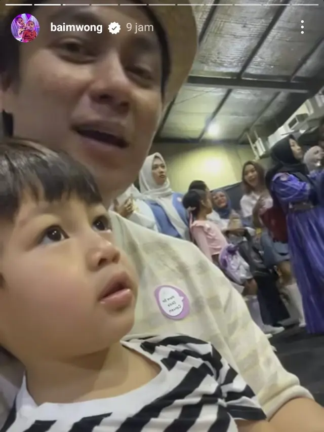 7 Potret Paula Verhoeven dan Baim Wong di Acara Kelulusan Sekolah Kiano