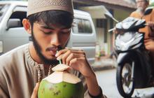 Tak Hanya Segar, Minum Air Kelapa Muda Saat Buka Puasa juga Ampuh Turunkan Kadar Asam Urat dan Kolesterol