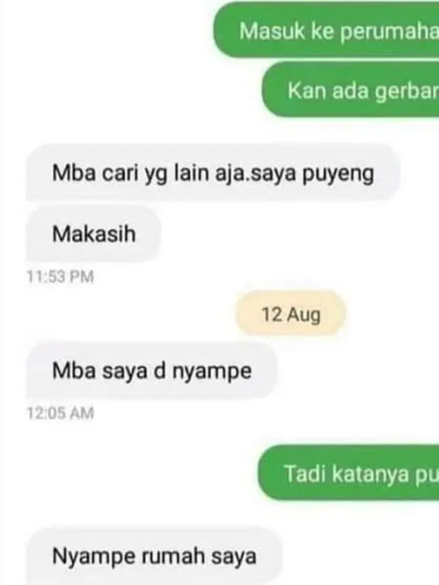 6 Chat Lucu Driver Ojek Online Ini Bikin Gagal Paham Penumpang