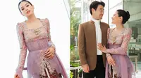 7 Potret Maudy Ayunda Kondangan Bareng Suami dan Keluarga, Tampil Menawan
