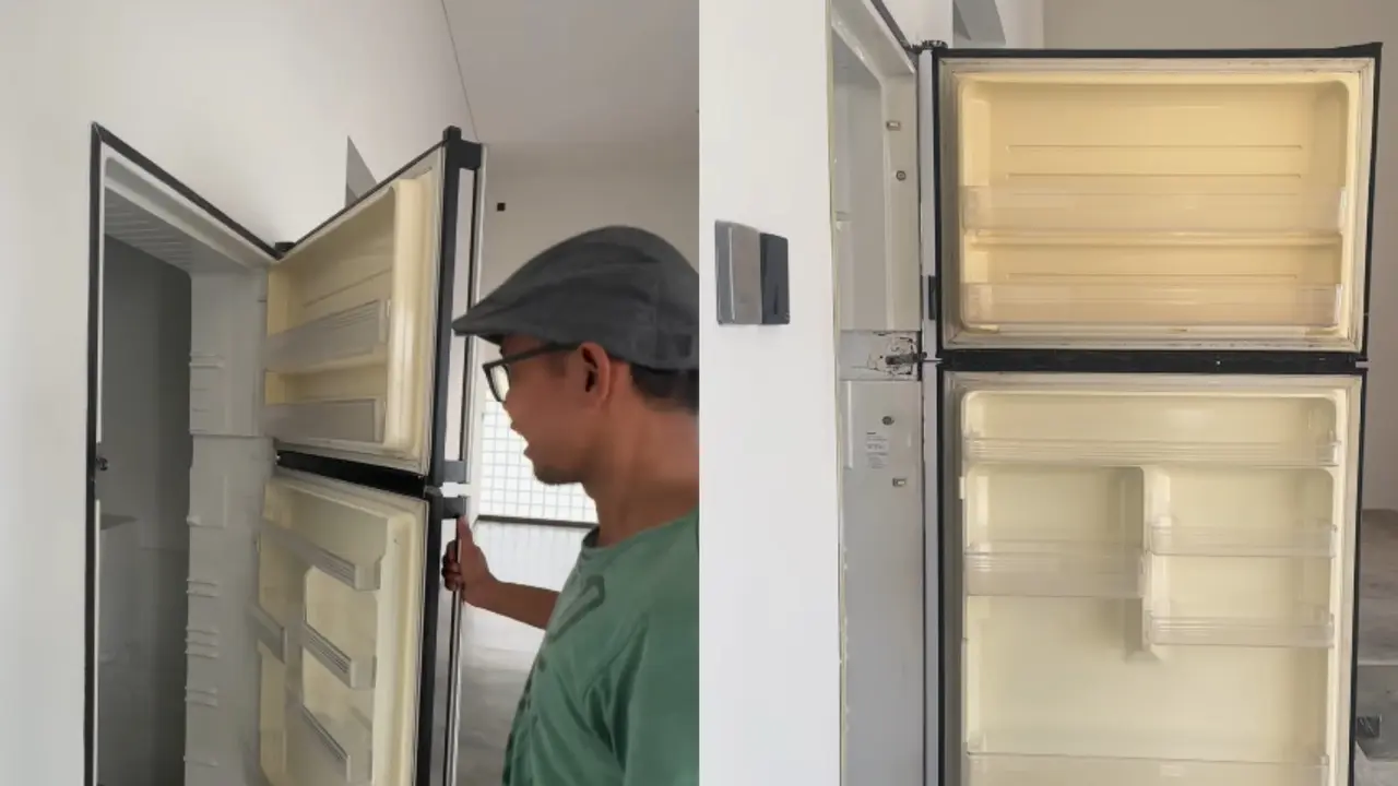 Desain Unik, Pemilik Rumah di Depok Pasang Pintu Kulkas Jadi Pintu Kamar Mandi (nunggu foto)