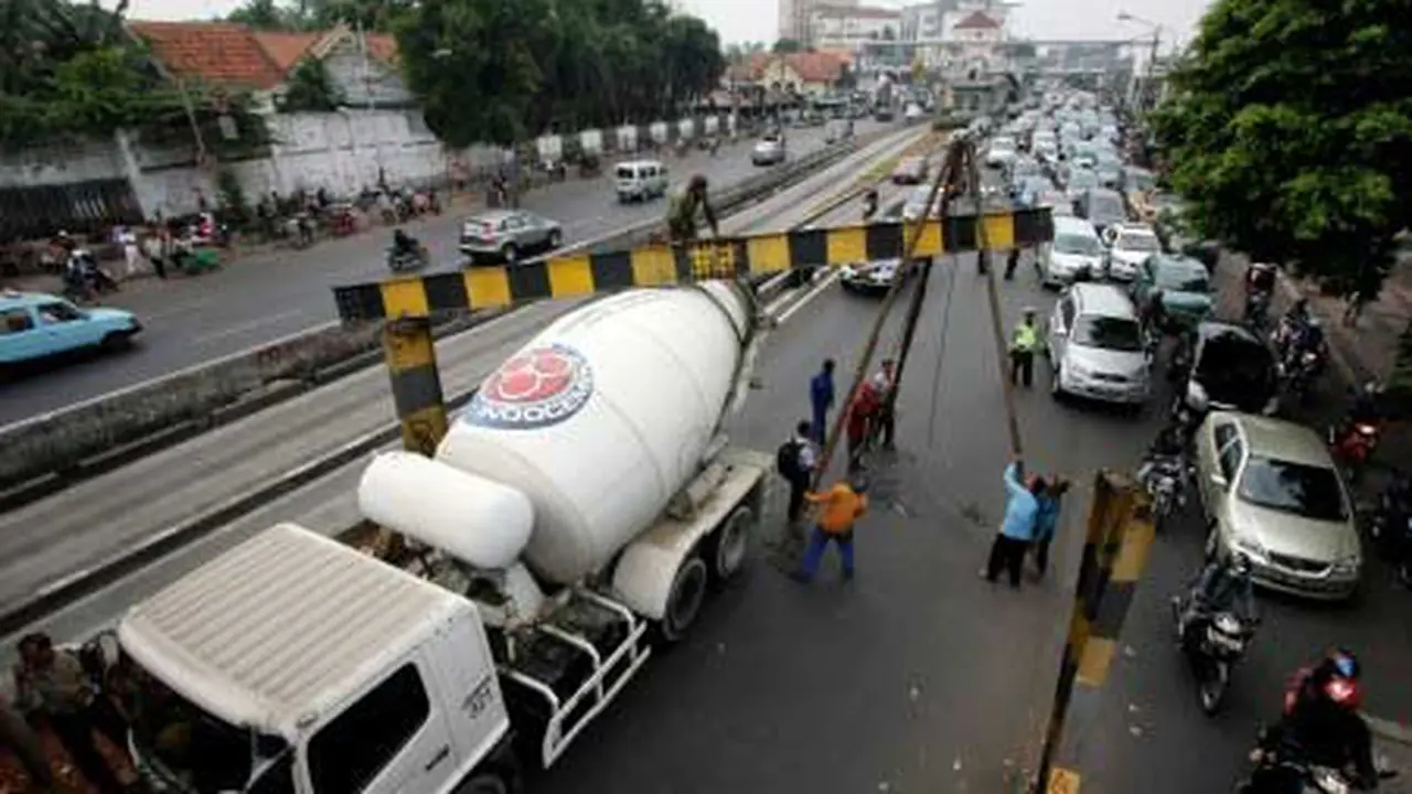 Ilustrasi Portal Batas Kendaraan