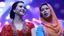Yenny Wahid saat hadir dalam konser Perempuan Hebat mengungkapkan, untuk menjadi perempuan hebat, harus dimulai dari dalam dulu. (Adrian Putra/Bintang.com)