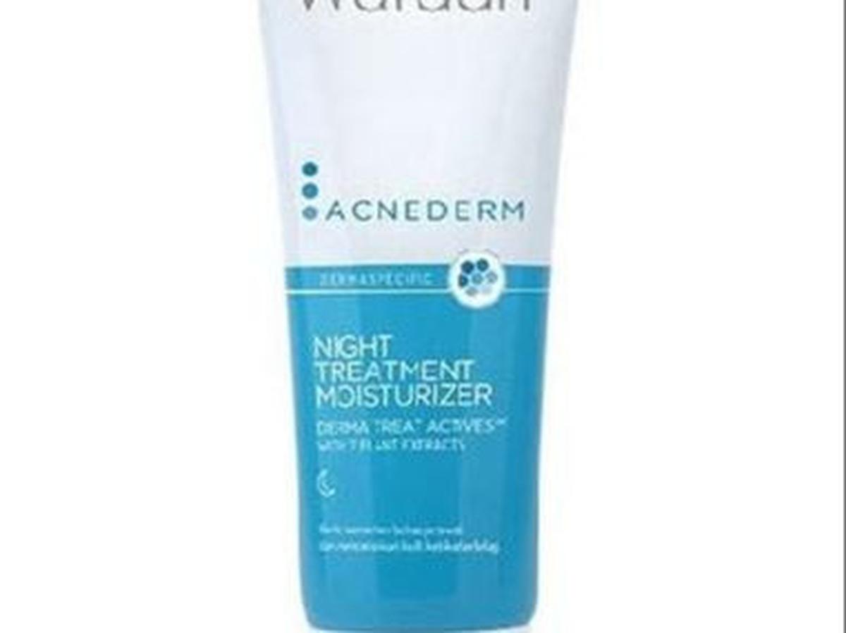 2. Wardah Acnederm Night Treatment Moisturizer: Hasil dalam 3 Hari