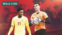 Timnas Indonesia - Ernando Ari dan Nadeo Argawinata (Bola.com/Adreanus Titus)
