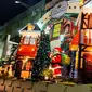 Kemeriahan momen Natal semakin lengkap dengan kehadiran Santa Claus (Lippo Malls)