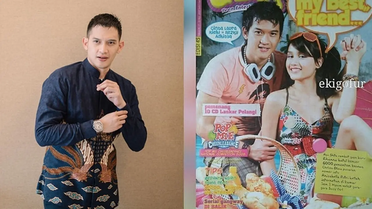 6 Foto Lawas Rezky Aditya saat Jadi Cover Model Majalah, Bikin Nostalgia