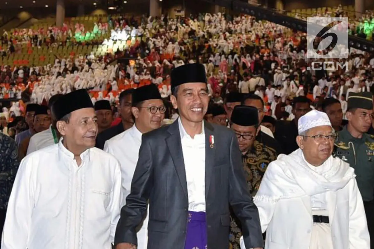 Jokowi Buka Festival Sholawat Nusantara Piala Presiden