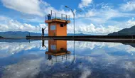 Kasus pencurian peralatan sistem peringatan dini tsunami milik Badan Informasi Geospasial (BIG) kembali terjadi di Stasiun Pasang Surut (Pasut) Kabupaten Sumba Timur, Nusa Tenggara Timur. (Liputan6.com/Achmad Sudarno).