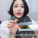 Dapat Kiriman Sayur Bayam Dari KBRI Korsel, Carmen Hearts2Hearts: Aku Suka Banget!