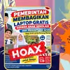 Cek Fakta: Hoaks Tautan Pendaftaran Laptop Gratis dari Pemerintah
