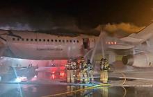 Pesawat Air Busan Terbakar Saat Persiapan Terbang Menuju Hong Kong, Sumber Api Masih Simpang Siur
