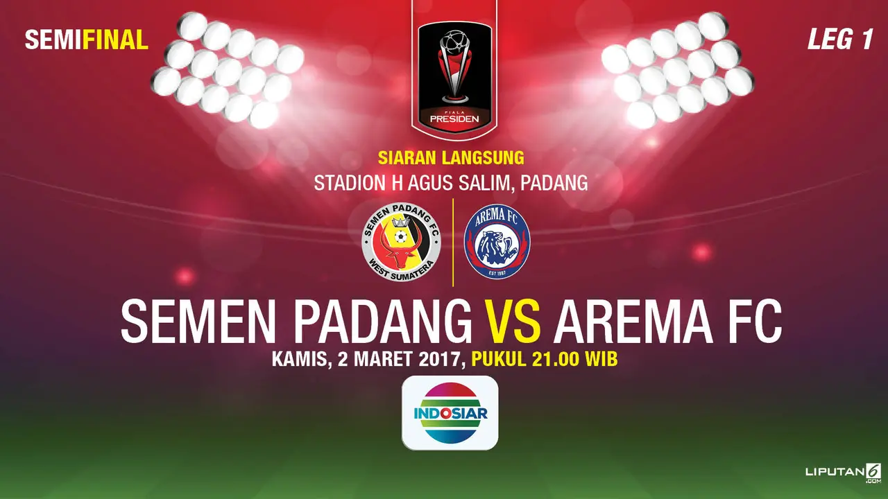 Prediksi Semen Padang vs Arema FC Leg 1
