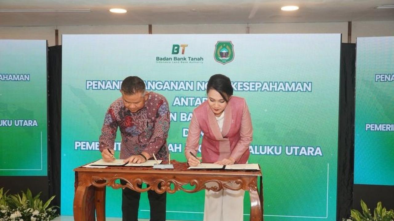 Trivia: 273 Ribu Hektare Lahan Maluku Utara Dioptimalkan, Bank Tanah dan Pemprov Malut Teken MoU Strategis