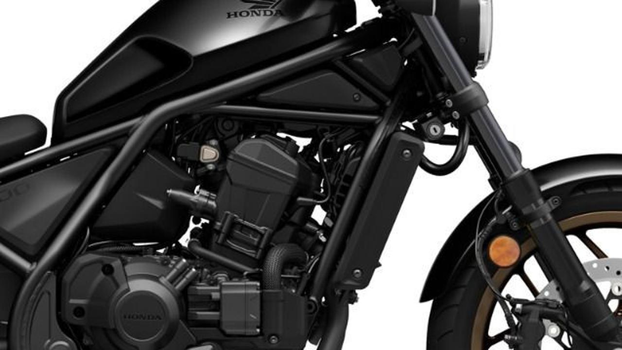 Konsep Timeless digunakan dalam pengembangan Honda Rebel 1100