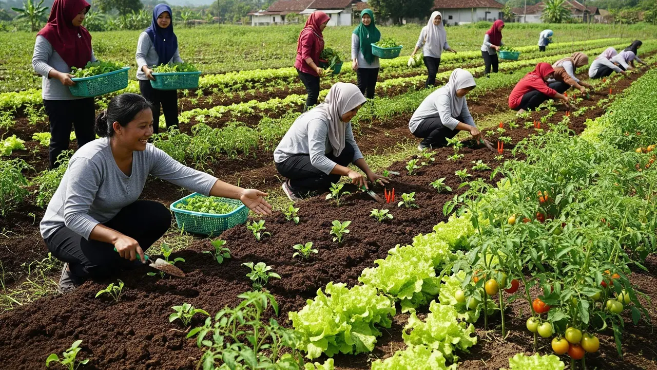 Contoh Program Ketahanan Pangan untuk Kelompok Ibu PKK