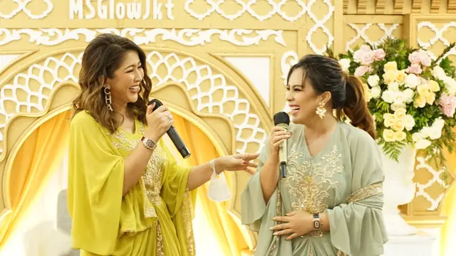 Rere Setyawan di acara silaturahmi sekaligus Iftar MS Glow JKT 