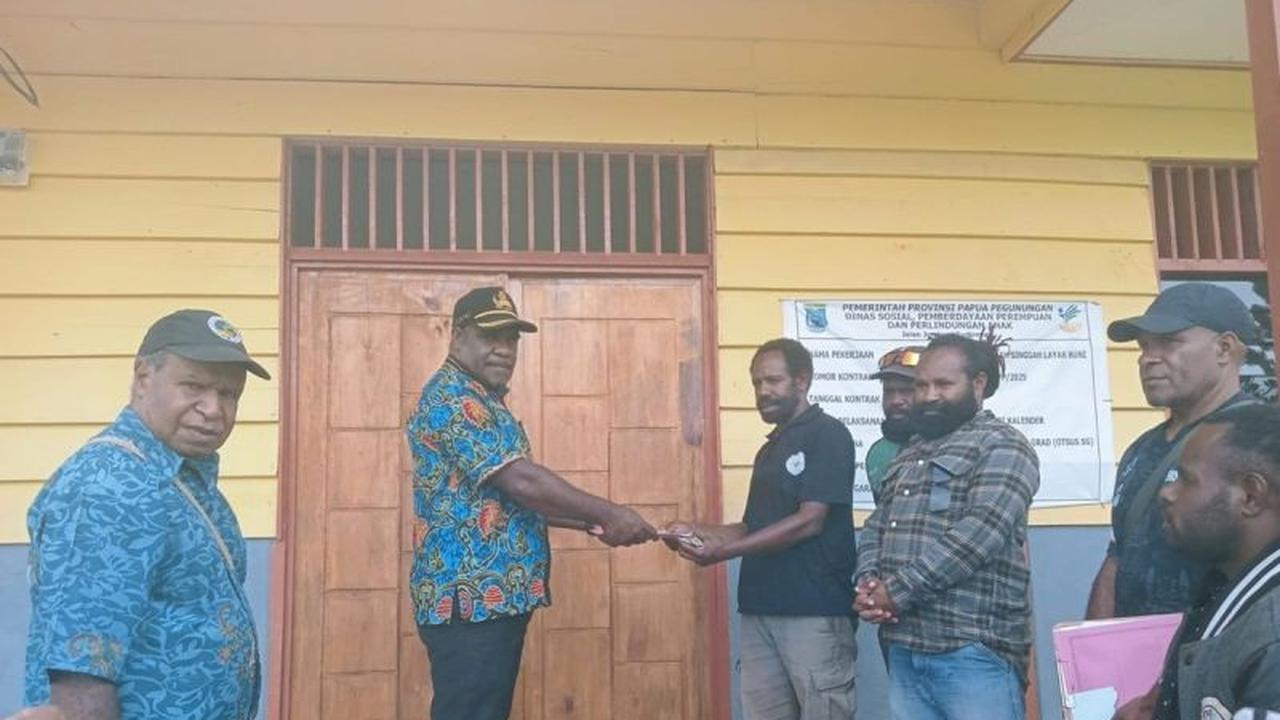 Pemprov Papua Pegunungan Resmikan Penampungan Fakir Miskin Jayawijaya Senilai Rp7,5 Miliar