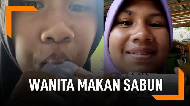 makan sabun