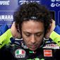 Pembalap Monster Energy Yamaha, Valentino Rossi. (AFP/Jose Jordan)