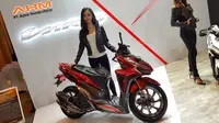 Modifikasi Honda Vario 150 dengan konsep Exclusive Sporty dipamerkan saat peluncuran all new Vario 150 dan 125 di Hotel Holiday Inn Kemayoran, Jakarta, Senin (16/4/2018)