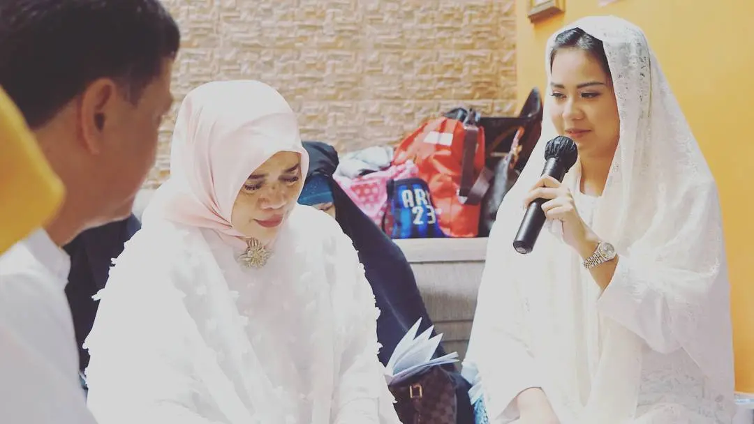 Pengajian sebelum pernikahan Mytha Lestari (Instagram/mytha_lestari)